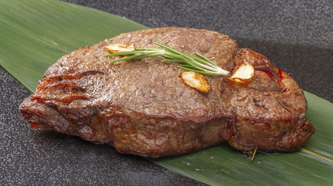 神戸牛ステーキハンバーグ